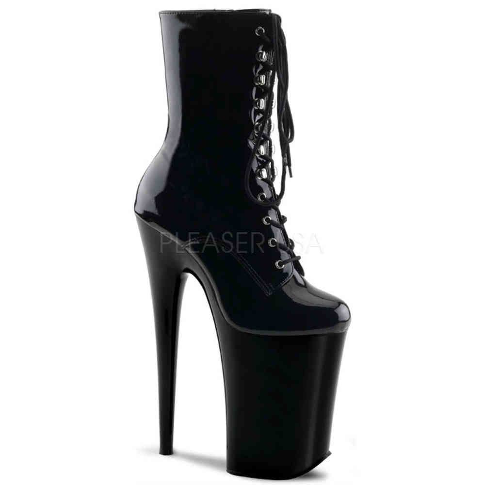 Pleaser - INFINITY1020 Bottes de plateforme, Pole dance chaussures - Chaussures de pole dance - Noir Product image